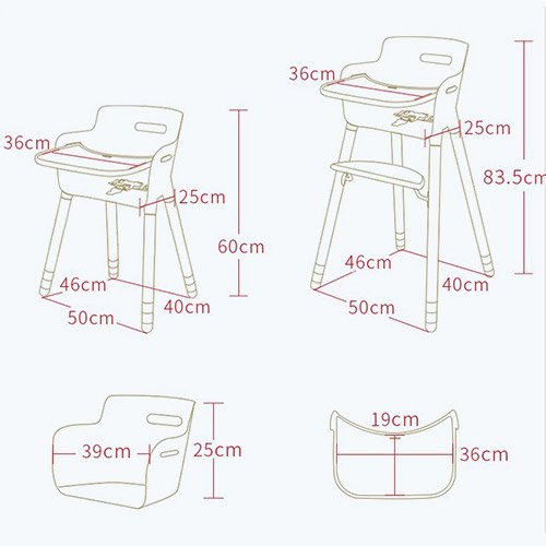 Oem Adjustable Toddler High Chair Manufacturer | Baby High Chair