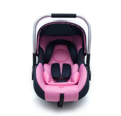 Baby car seat with aluminum handle