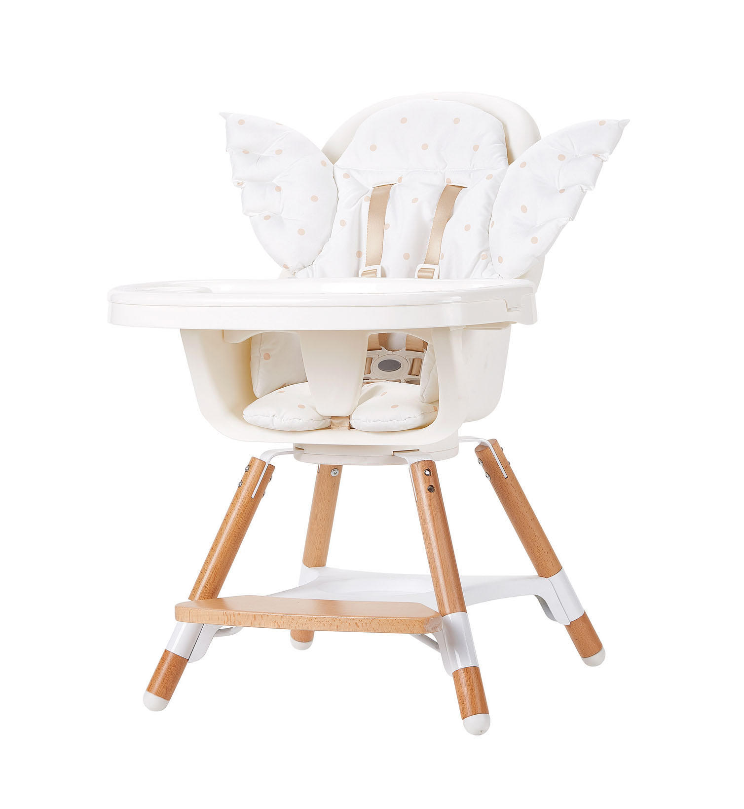 Harari Baby wooden white wooden baby high chair for business for feeding-1